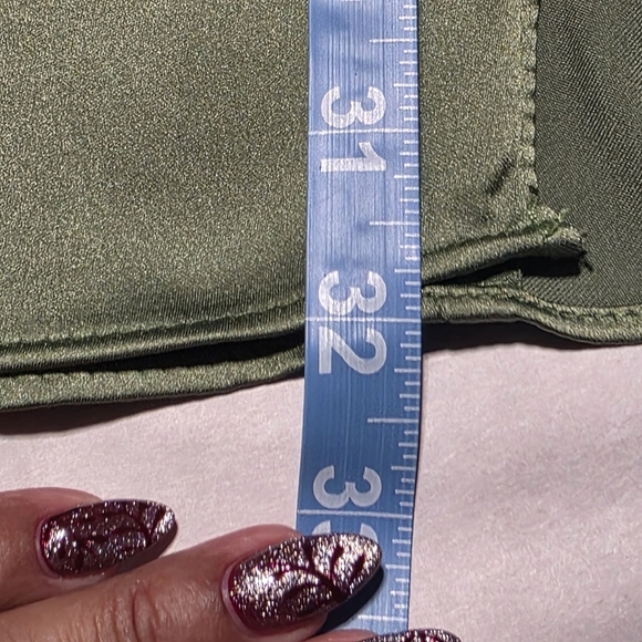 ZARA SATIN KNOTTED MIDI MAXI SKIRT SIZE L - Picture 14 of 14